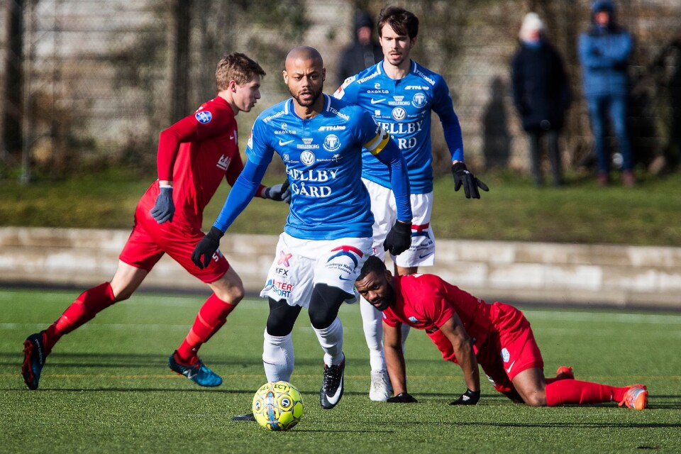 Salif Camara Jönsson i lördagens match.