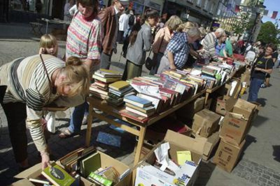 Bokfestivalen slår i år rekord i antal bokstånd och författarbesök.