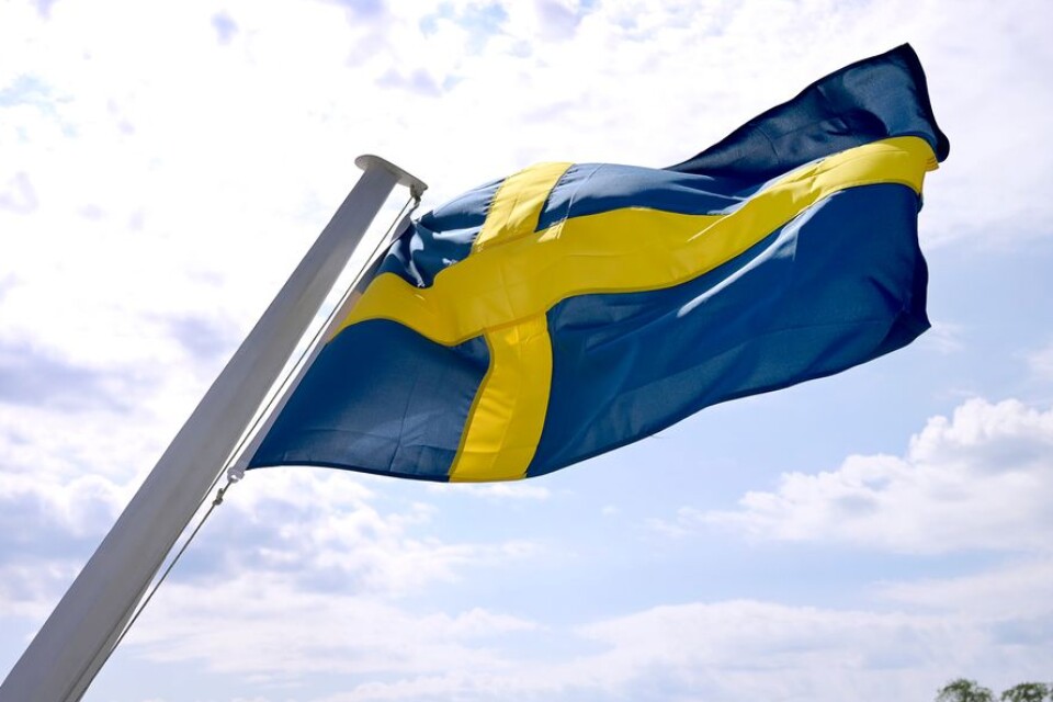Svensk flagga.