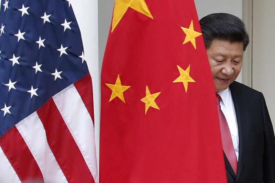 Relationerna mellan USA och Kina har försämrats ytterligare under coronapandemin. Arkivbild.
