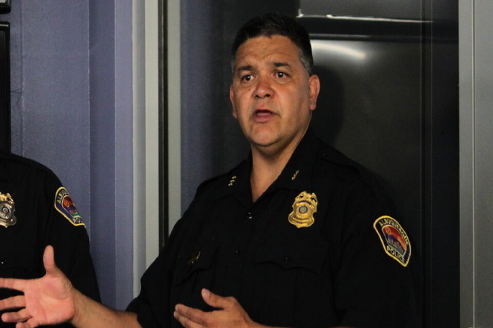 Albuquerques polischef Harold Medina. Arkivbild.