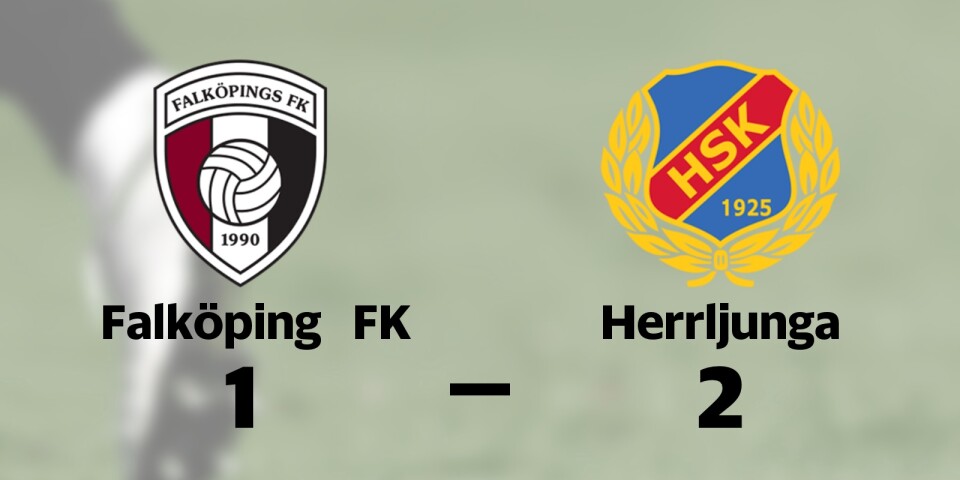 Herrljunga avgjorde mot Falköping FK efter paus