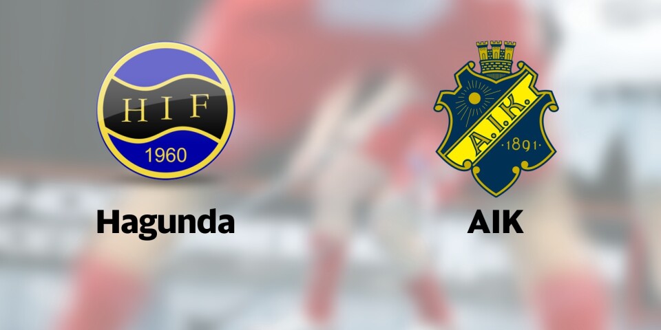 Hagunda och AIK jagar första segern