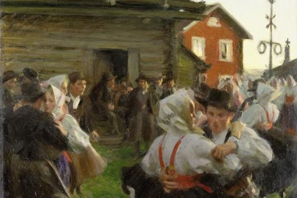 ”Midsommardans” av Anders Zorn, 1897. Bondekulturen utgör fortfarande fundamentet i den svenska identiteten, enligt ekonomhistorikern Mauricio Rojas.