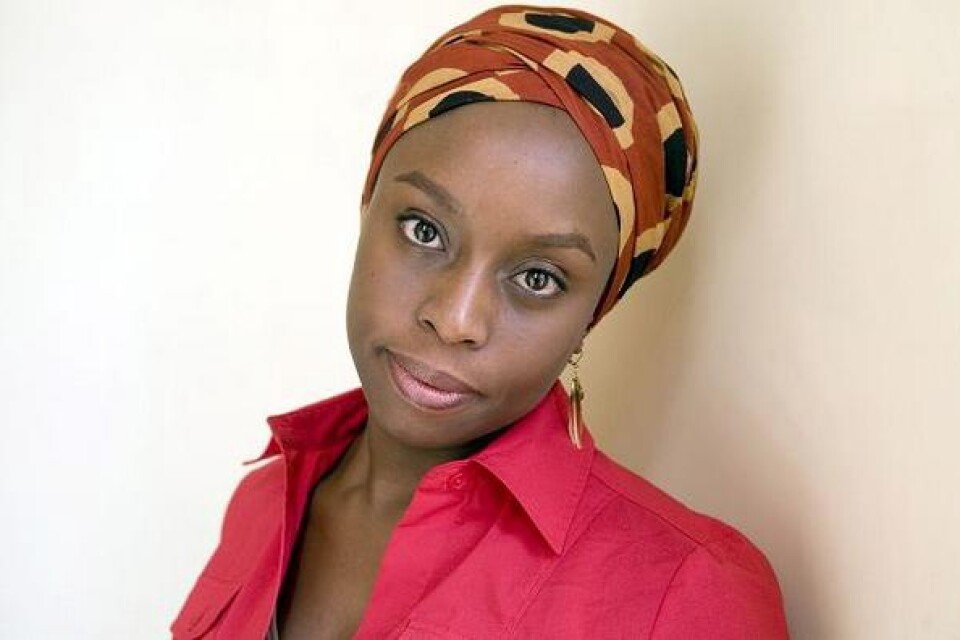 Chimamanda Ngozi Adichie.