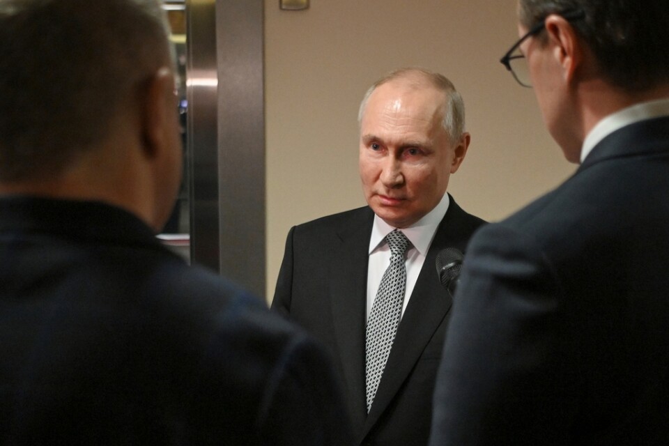 Rysslands president Vladmir Putin. Arkivbild.