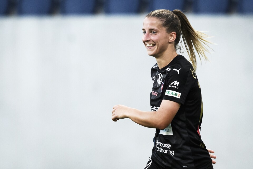 Rosengårds Jelena Cankovic stod för tre mål i överkörningen mot Uppsala.