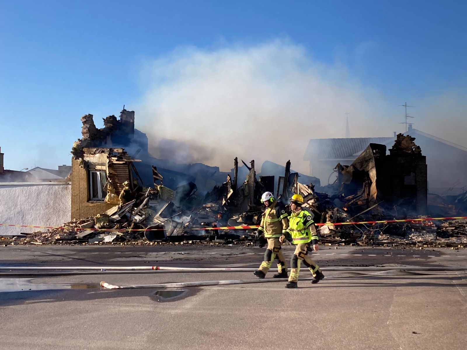 Branden i Borgholm.