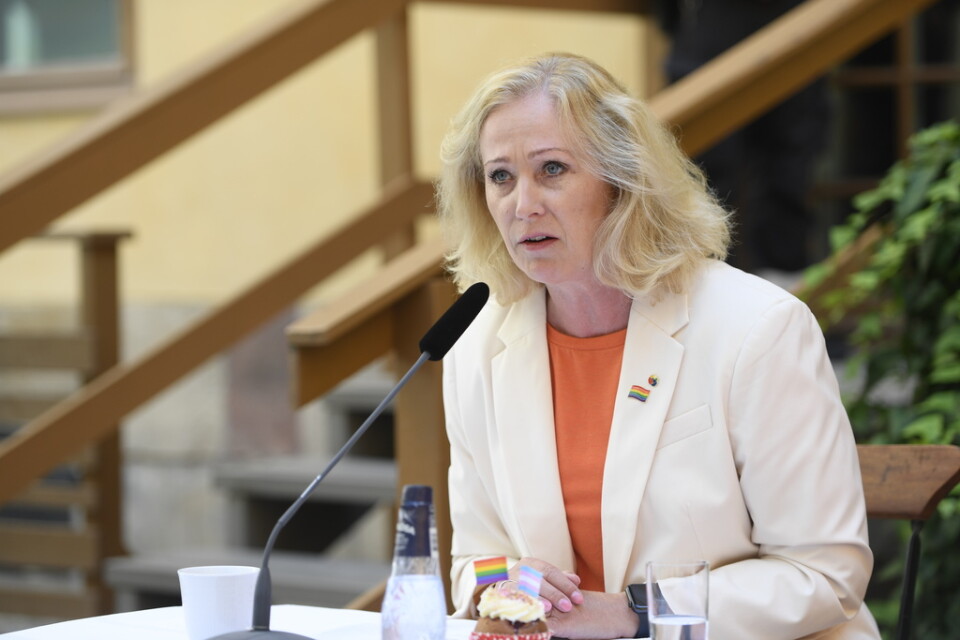 Kulturminister Jeanette Gustafsdotter (S) vill få mer kunskap om omvändelseförsök av unga hbtqi-personer.