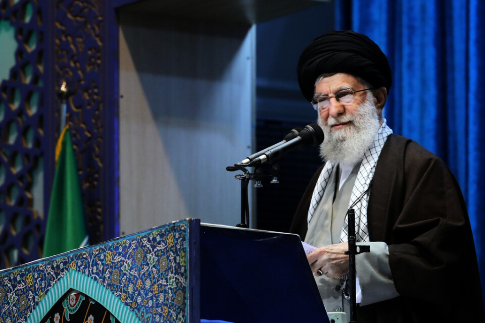 Irans högste ledare, ayatolla Ali Khamenei. Arkivbild.