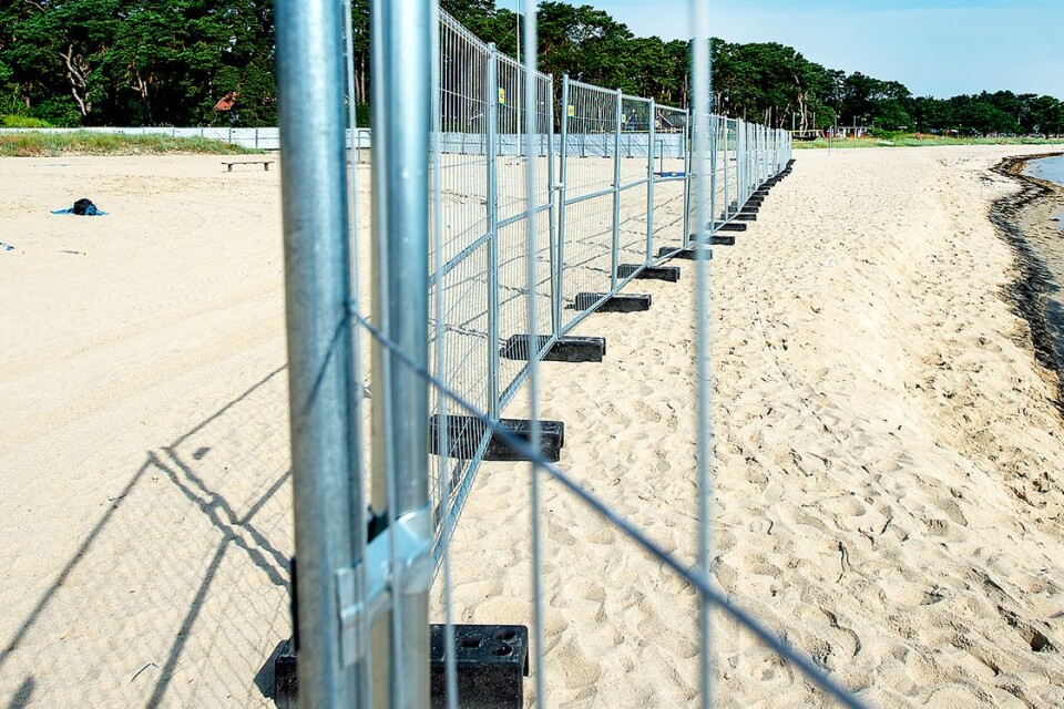 Jag vill ha tillgång till hela stranden, utan staket.