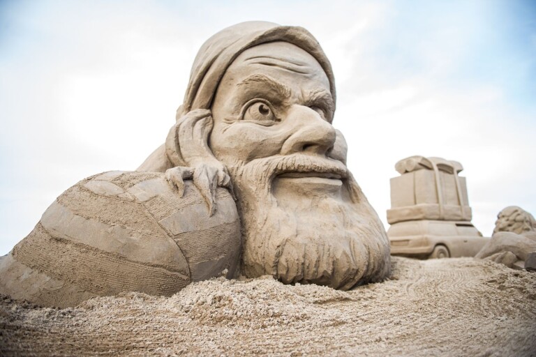 Sandskulpturfestival är tillbaka – ”Fantastiska skulpturer med stor variation”