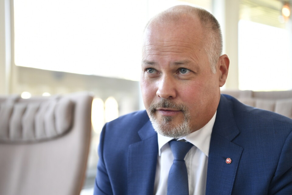 Justitie- och migrationsminister Morgan Johansson (S). Arkivbild.