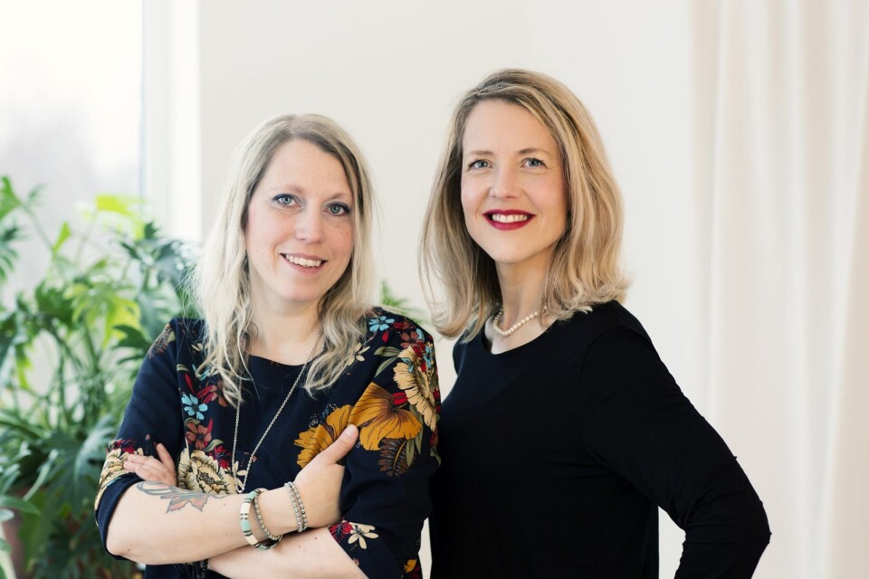 Anna Sundström Lindmark och Elisabeth Lindmark har gjort en bok tillsammans.