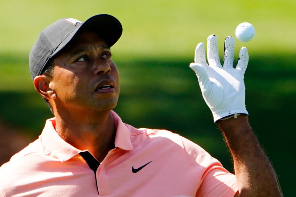 Tiger Woods è fuori combattimento dopo essere rimasto coinvolto in un incidente d'auto.