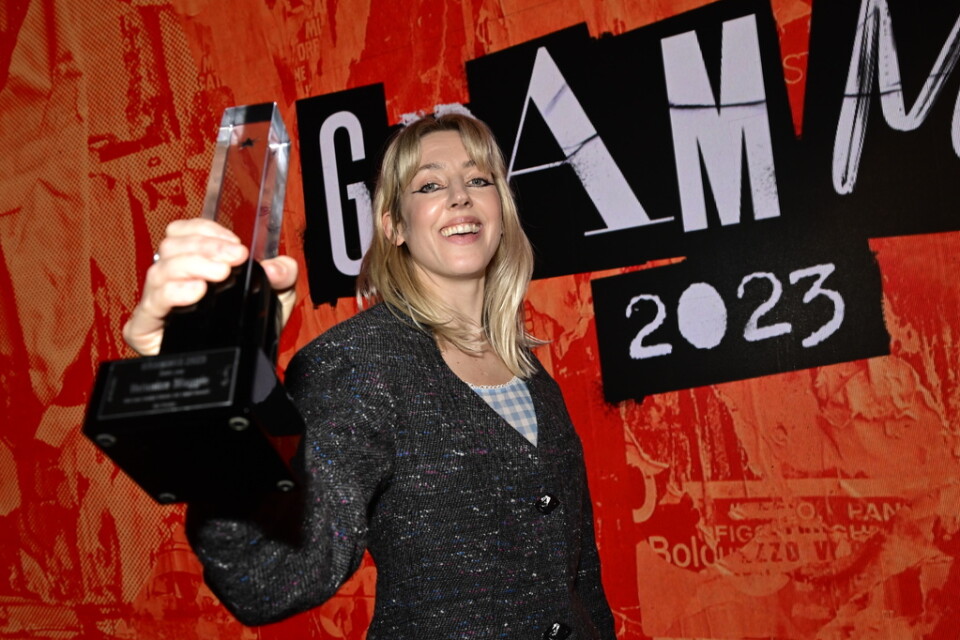 Veronica Maggio tilldelas priset årets pop på Grammisgalan.