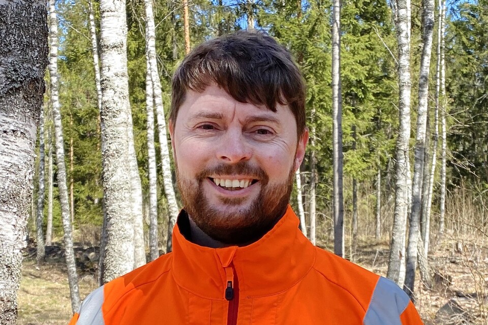 Skogslärare John Averhäll.