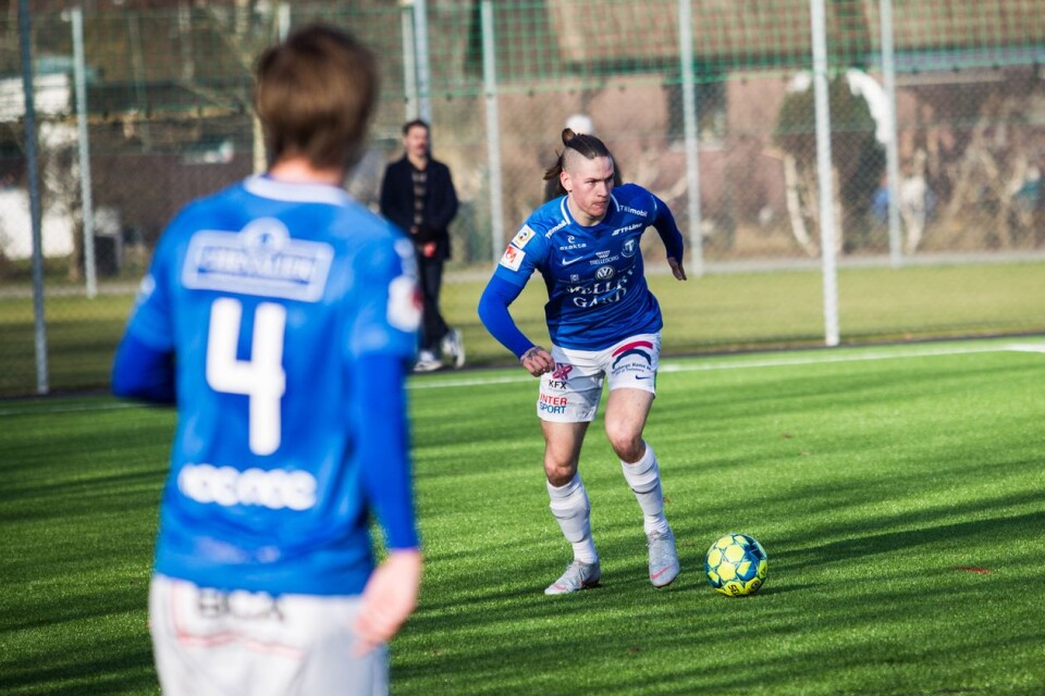 Isak Jönsson kom till TFF förra året från division två-klubben BK Olympic. Nu blir han kvar i ytterligare några år.