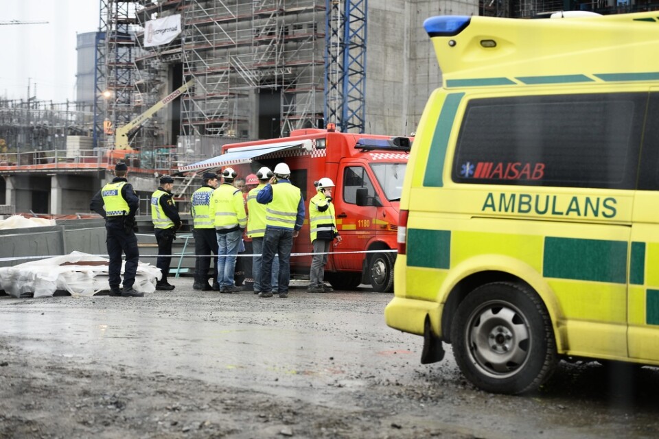 Två personer omkom och en skadades i en arbetsplatsolycka 2014 vid Hjorthagen i Stockholm. Arkivbild.