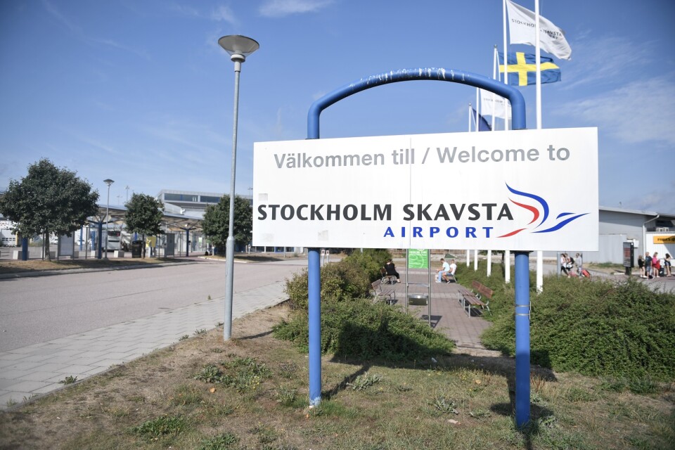 Ett mindre flygplan har råkat ut för ett haveri på Skavsta flygplats utanför Nyköping. Arkivbild.