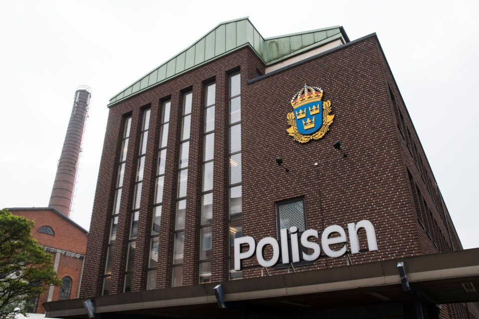 Polisen i Trelleborg.