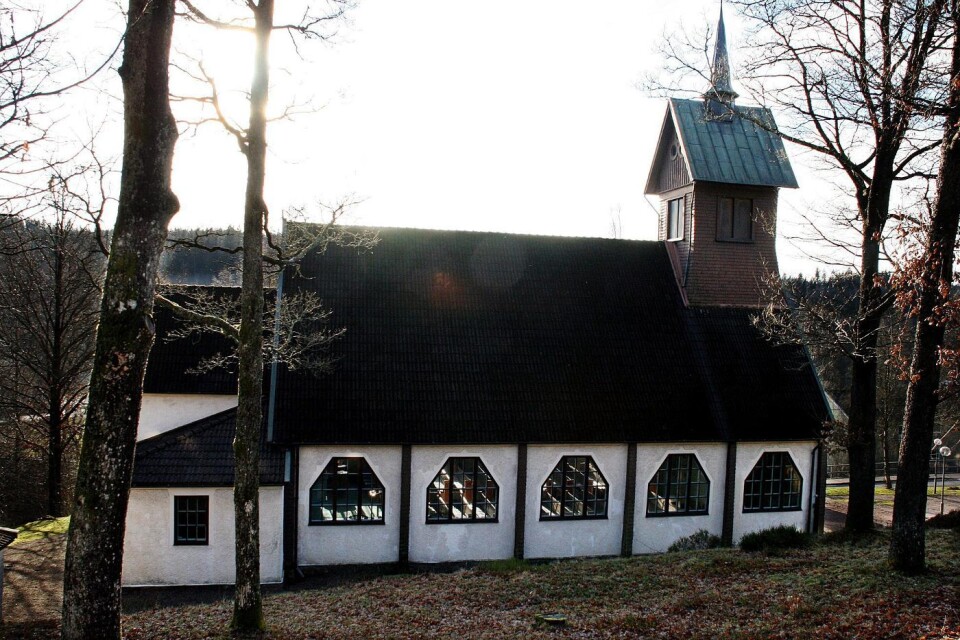 Olsfors kyrka invigdes 1916. Foto: Anne Engström