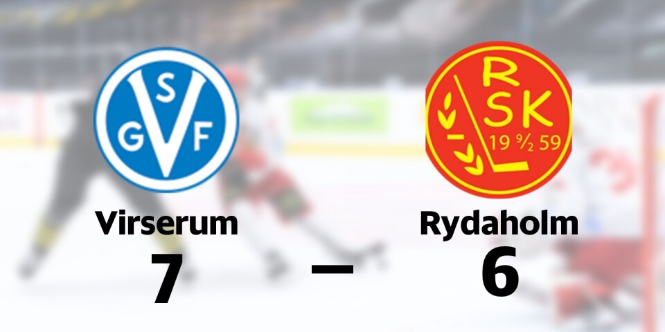 Virserum vann mot Rydaholms SK