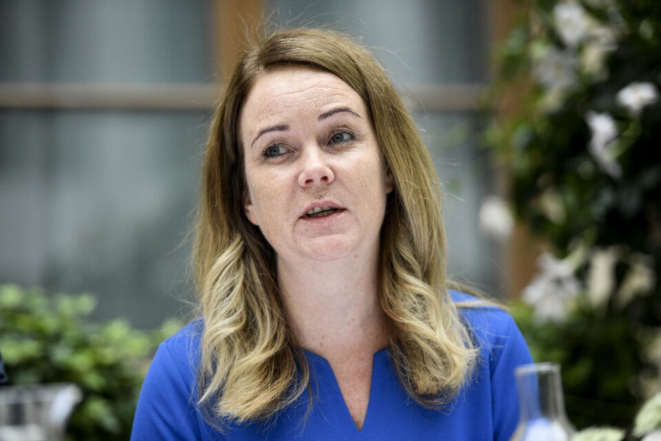 Landsbygdsminister Jennie Nilsson (S) väljer helst svensk ost.