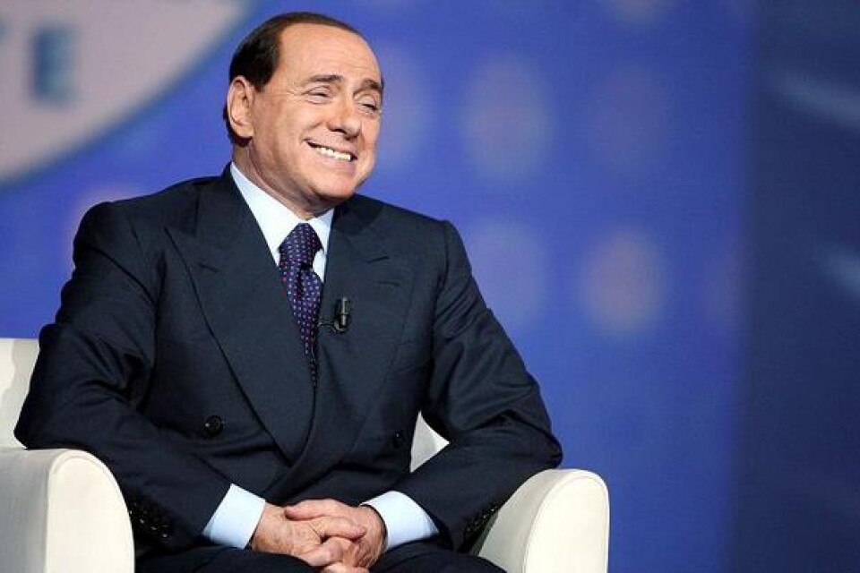 Silvio Berlusconi. BILD: Alessandro Di Meo/SCANPIX