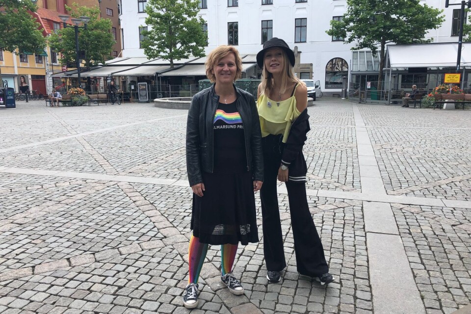 Jessica Rydell, Kalmarsund Pride och Ida Gratte, studieförbundet NBV.