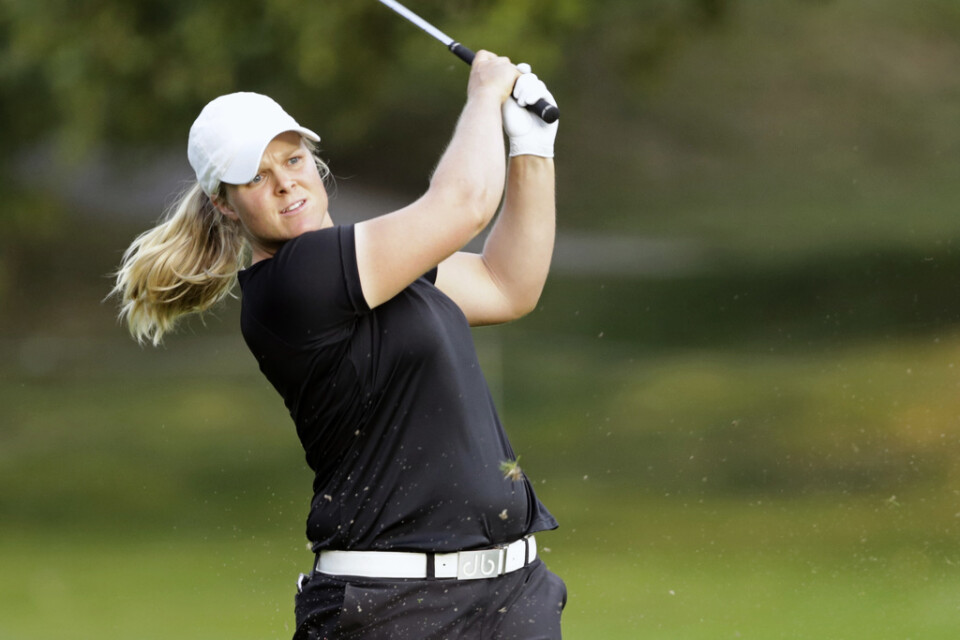 Caroline Hedwall spelar bra golf i Texas. Arkivbild.