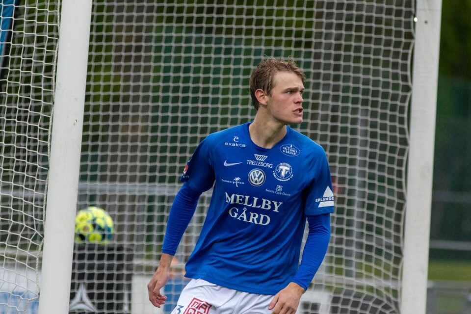 Hugo Andersson får åter chansen i Sveriges U21-landslag. Under söndagen gjorde han mål för TFF mot Öster, men fick det bortdömt på grund av hårt spel.