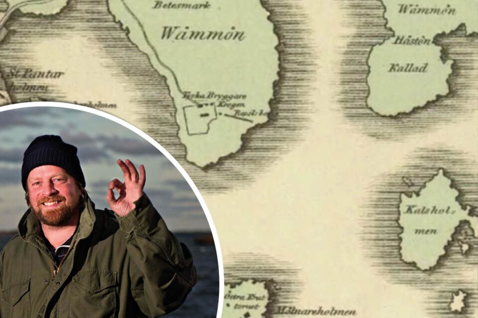 Vraket norr om Kalsholmen har funnits markerat på kartor sedan åtminstone 1700-talets slut. Nu har marinarkeologen Jim Hansson identifierat det som Prins Fredrik Wilhelm.
