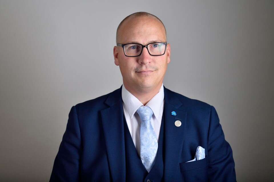 Mikael Eskilandersson, politiker, riksdagsledamot för Sverigedemokraterna.