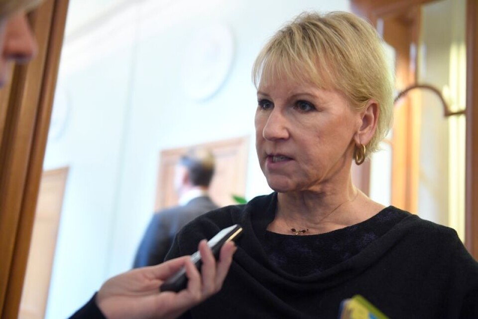 Utrikesminister Margot Wallström stör relationerna med Nato.