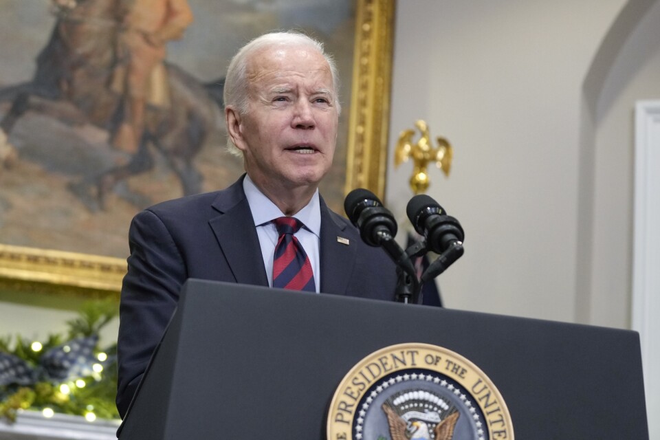 Protektionist. President Joe Biden har lagt fram ett reformpaket med massiva subventioner för amerikanska företag och konsumenter.