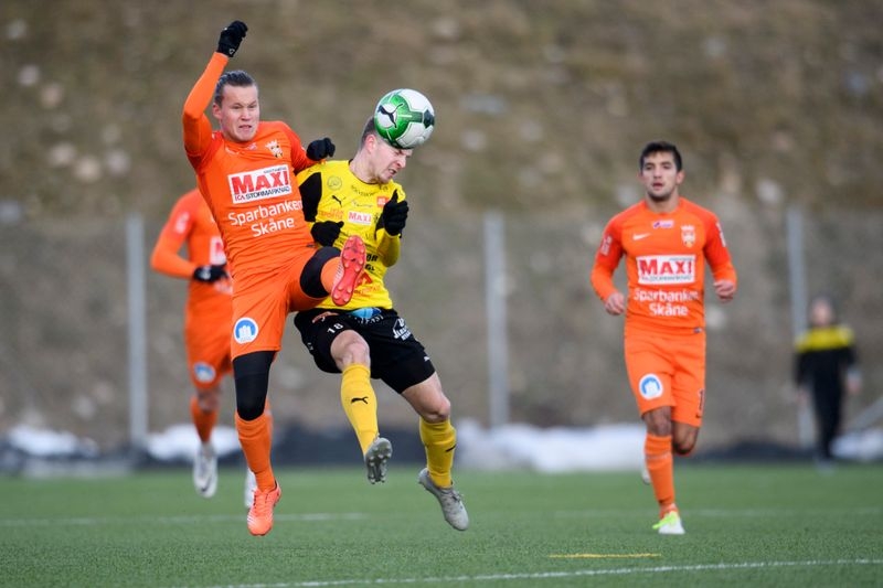 Fotboll division 1 Mjällby-Kristianstad
