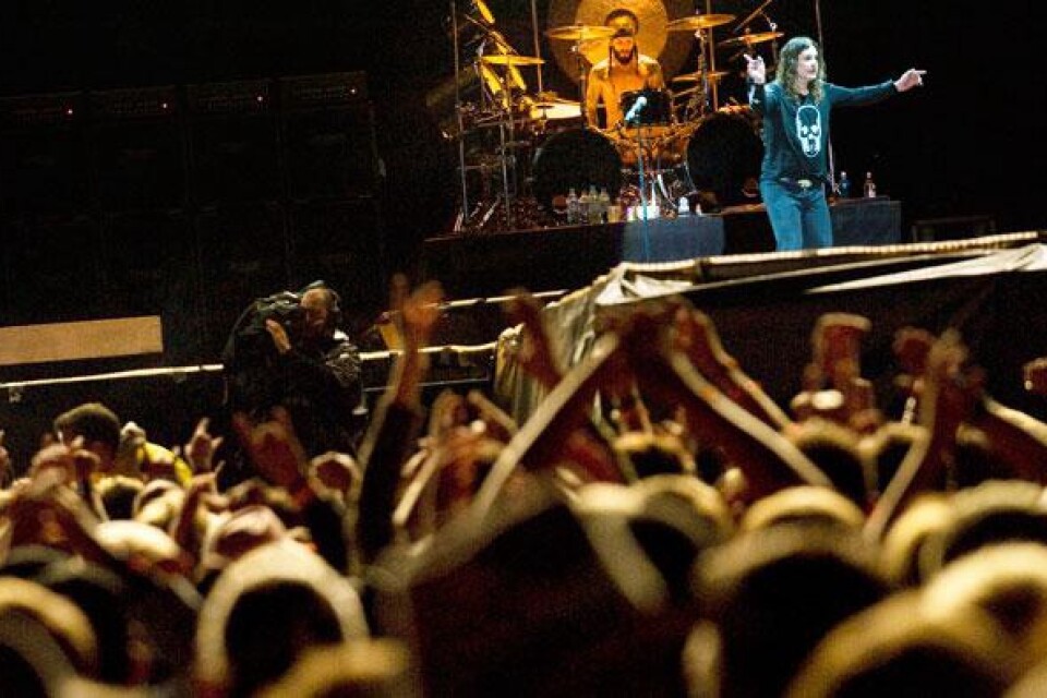 Ozzy Osbourne på Sweden Rock Festival i fjol.
