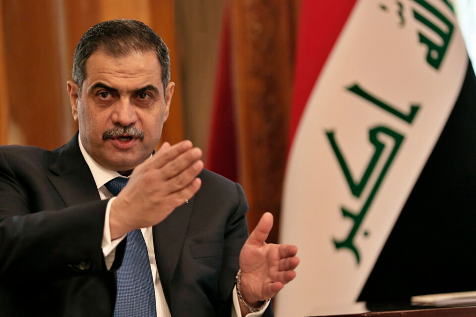 Iraks tidigare försvarsminister Najah al-Shammari. Arkivbild.
