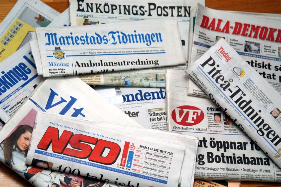 ”Om inte beslutet om att upphäva producentansvaret fattats hade risken varit överhängande för att lokaltidningar tvingats till nedläggning eller sluta att utkomma som tryckt tidning”, skriver Jan Fager.