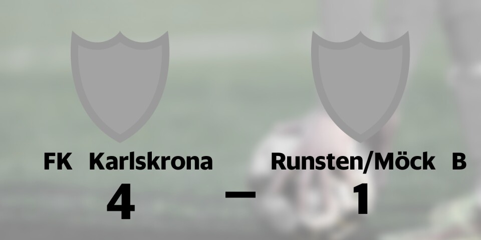 Siri Bielke von Sydow tvåmålsskytt när FK Karlskrona vann