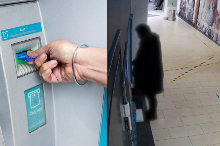 Kvinna stal från bankomat på Valen – fångades på kamera
