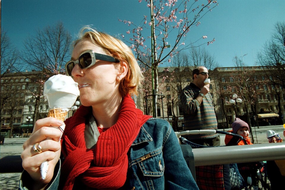 På lördagen blir det glassväder, enligt SMHI.