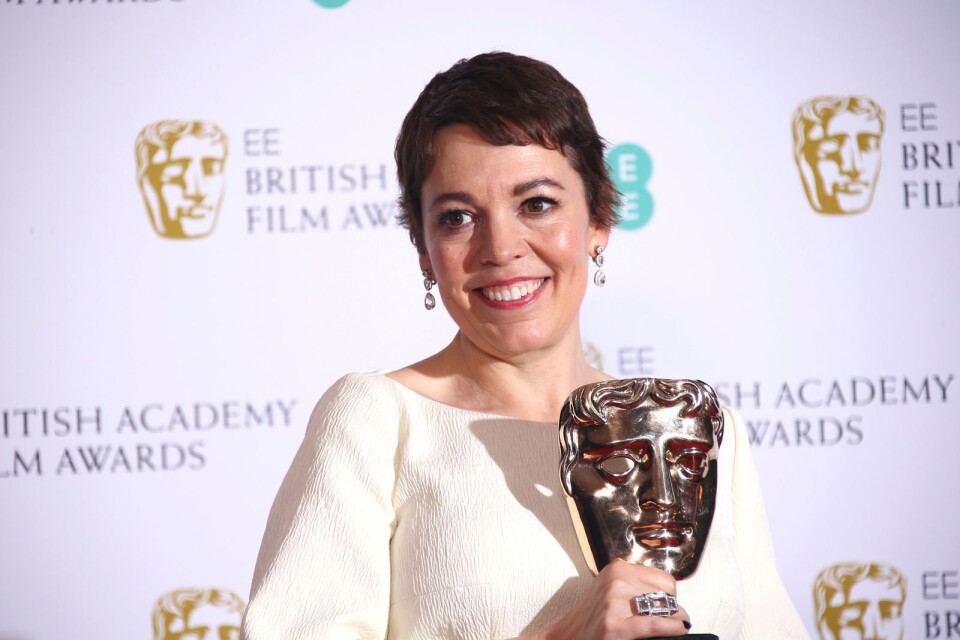 Olivia Colman vann skådespelarpriset på BAFTA för som insats i ”The Favourite”.