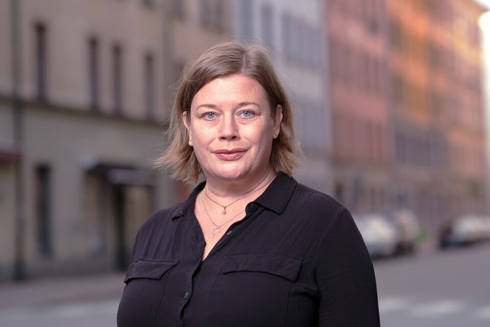 STOCKHOLM 211104
Malin Ragnegård, ordförande fackförbundet Kommunal