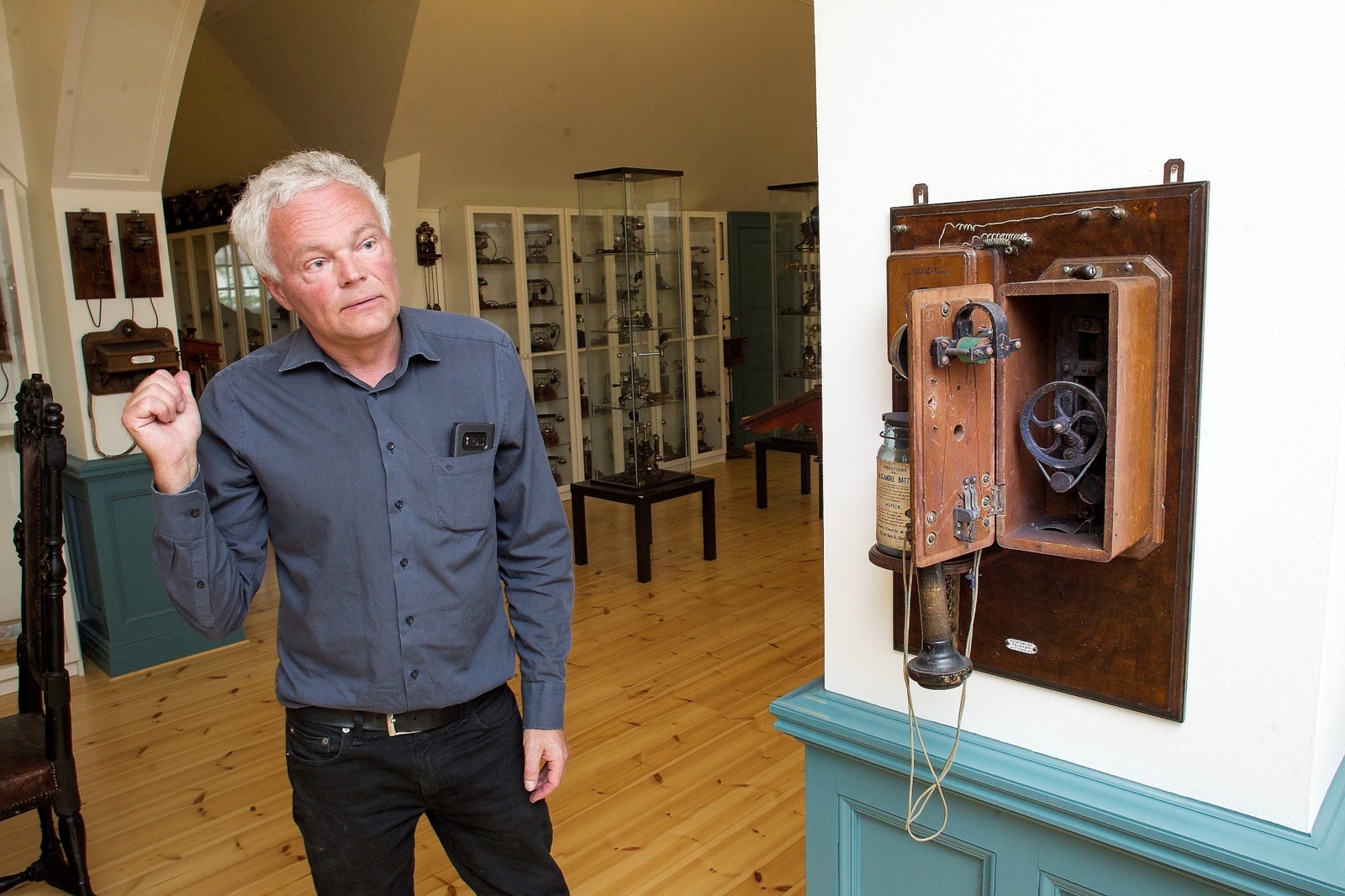 190903: Telefonsamlare i Lund.