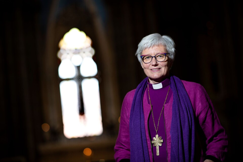 Antje Jackelén is archbishop in the Church of Sweden, that is, she is the foremost representative of the Church of Sweden. She has been archbishop since 2014, the first woman to hold the post.