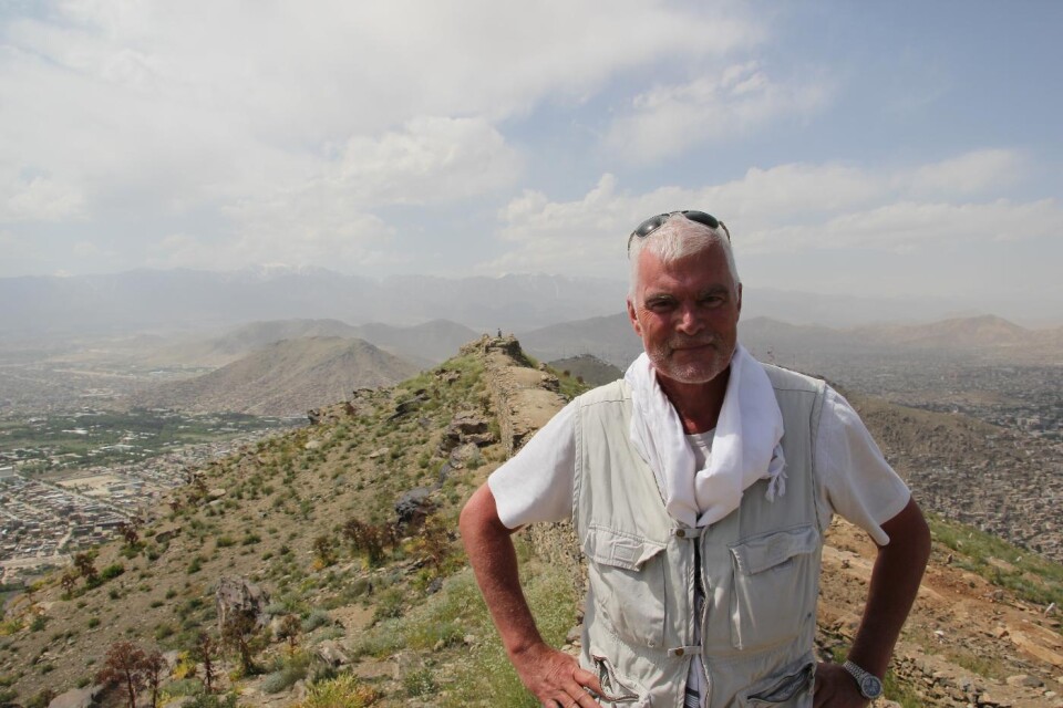 Lasse Bengtsson tröttnade på medievärlden och började jobba för Svenska Afghanistankommittén. Nu berättar han om tiden i Kabul på Näs gård. Foto: Press