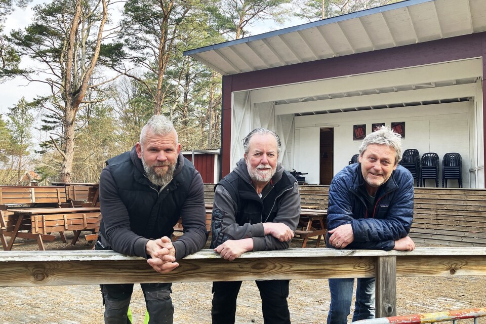 Fredrik Göthlin, Kenneth Björk och Göran Hillborg.