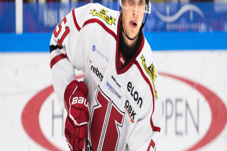 Örebros Kristian Näkyvä var tillbaka på isen efter sin cancersjukdom. Arkivbild.